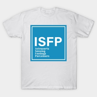 MBTI, ISFP 16 Personalities , blue T-Shirt